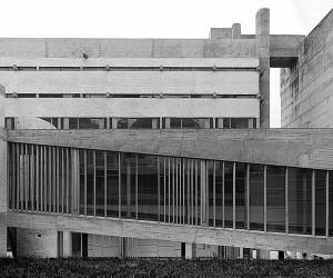 Site Practice - Le Corbusier's monastery of Sainte Marie de La Tourette. Photo: Cemal Emden